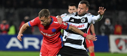 Liga 1 - Etapa 15: Universitatea Cluj - Fotbal Club FCSB 0-2